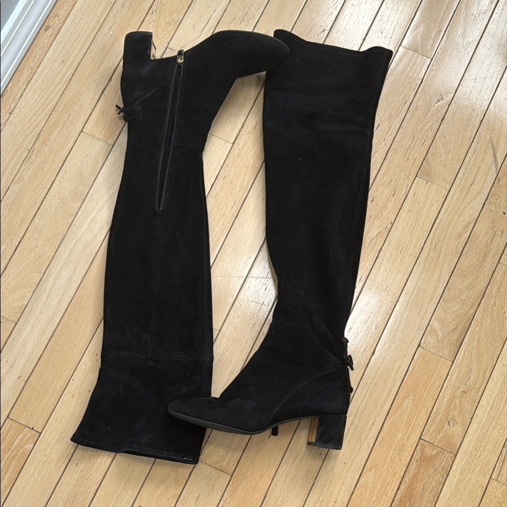 Tory Burch Women's Black Over-the-Knee Boots